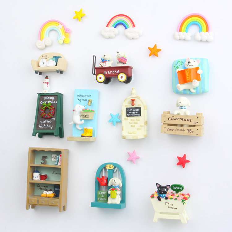 摆件的冰箱贴吸铁石磁贴小道具