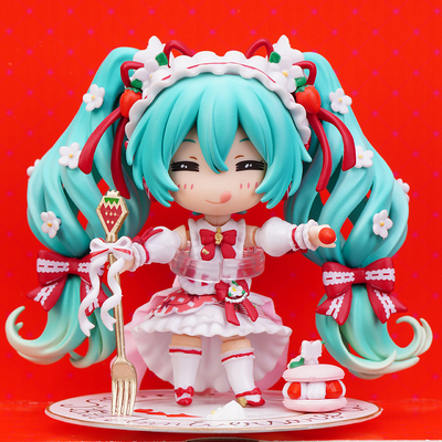 初音未来15周年版粘土人摆件