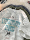 Бренд Tide, футболка с короткими рукавами, мужская летняя футболка tie-dye American heavy, свободная футболка с пятью точками, новинка 2025 года, молодежная футболка mini 1