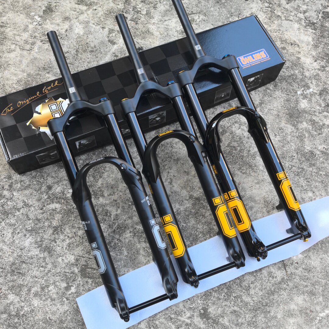 奥林斯OHLINS RXF38 M1.1 M.2 M.3山地车气压前叉160/170/180行程