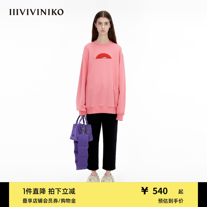 IIIVIVINIKO艺术家合作系列卫衣
