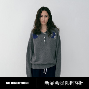 N610105608A 星月系列提花针织衫 DIRECTION