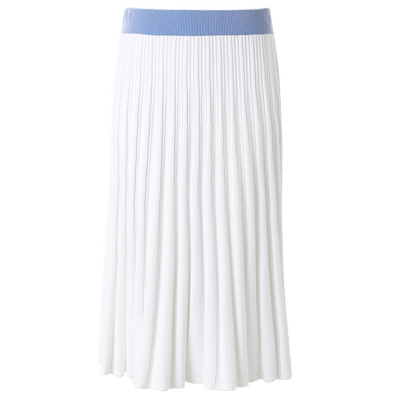 IIIVIVINIKO撞色百褶裙