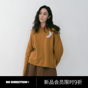 N610106616A 星月系列刺绣羊绒衫 DIRECTION