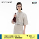 OTW精纺纯羊毛 宽罗纹边针织衫 IIIVIVINIKO春季 短袖 女 新款