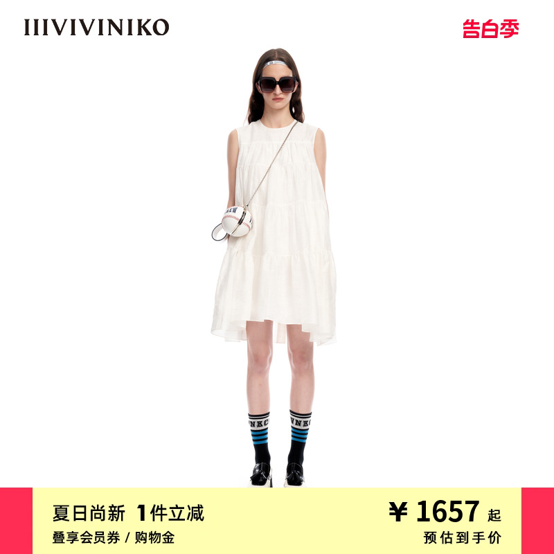 夏季A型连身裙IIIVIVINIKO