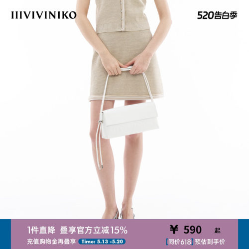 IIIVIVINIKO卷边小A半裙