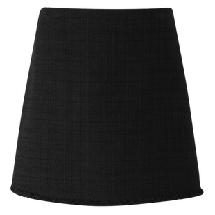 【进口粗花呢】IIIVIVINIKO春季新款气质通勤小香风A字半身短裙女