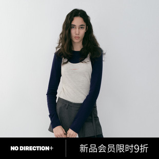 针织打底N614001356A 可拆卸两件式 DIRECTION