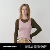 羊毛撞色可拆卸两件式 DIRECTION 针织打底N534001341B50