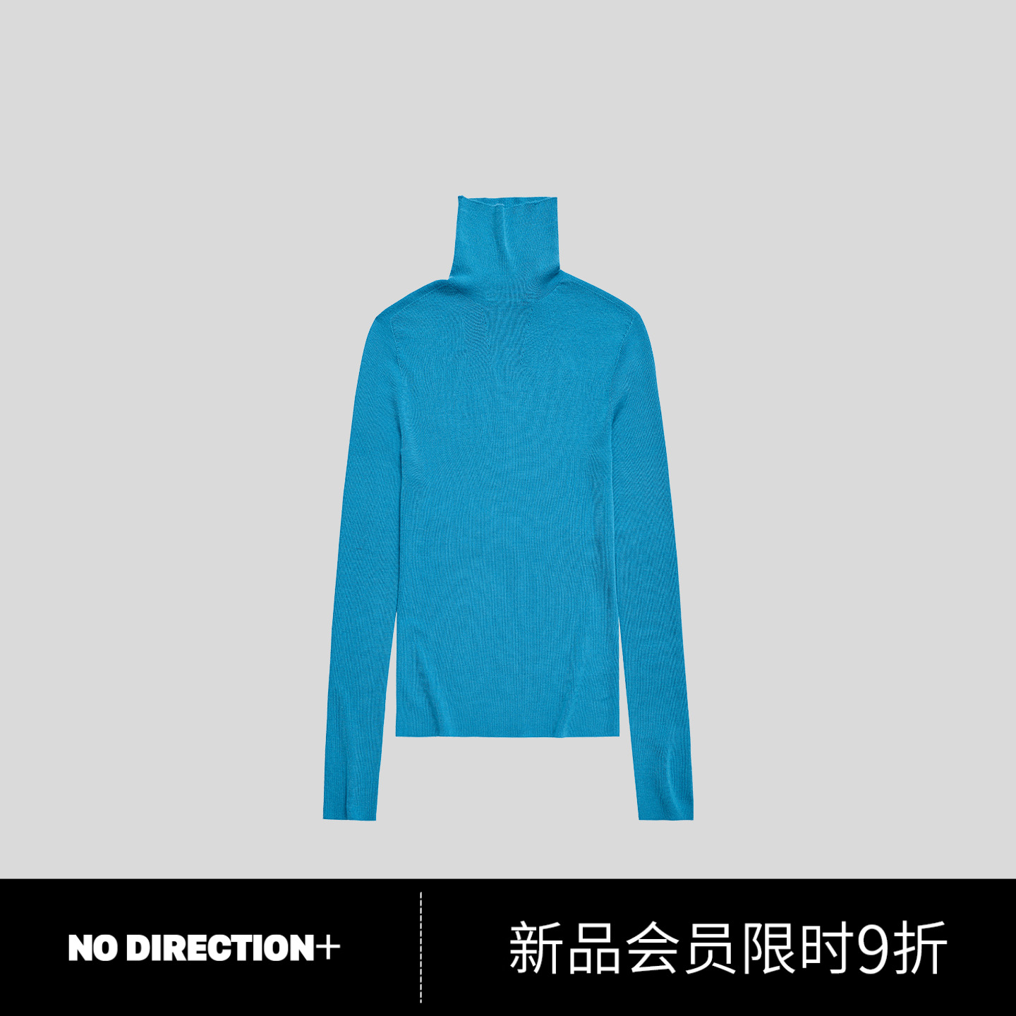 NO DIRECTION+ 无缝羊毛打底衫女N540121638C45