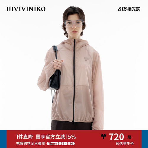 轻薄简约连帽外套IIIVIVINIKO