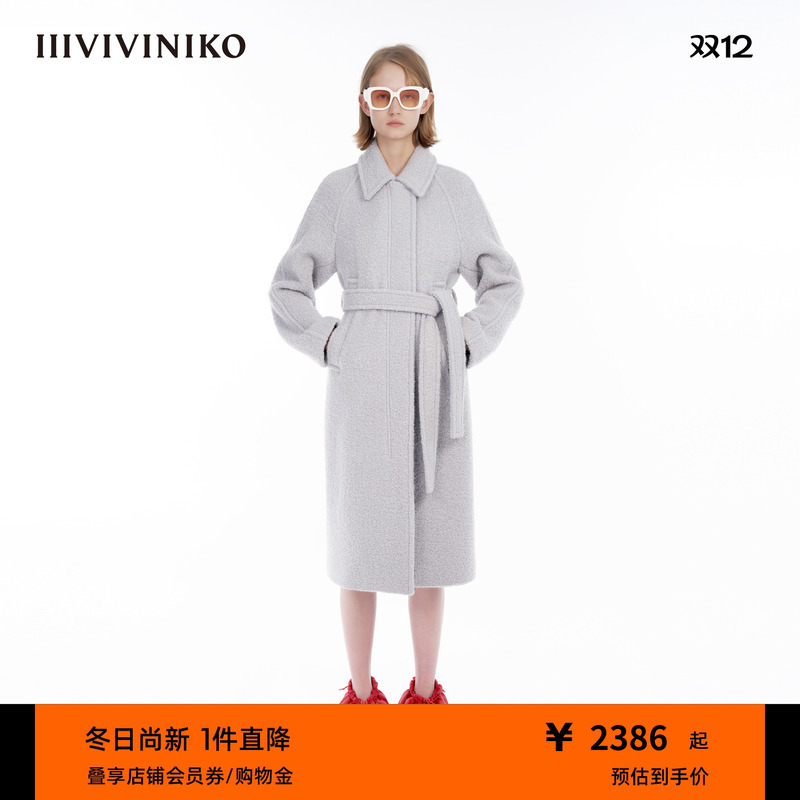 羊毛长款大衣IIIVIVINIKO