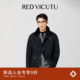 VICUTU威可多男士 纯棉风衣复古时尚 翻领立领舒暖外套休闲百搭风衣