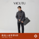 VICUTU威可多男士 风衣商务差旅通勤连帽外套舒适日常休闲百搭风衣