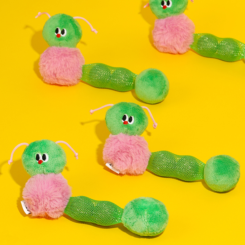 ZEZE毛毛虫猫薄荷球自嗨解闷