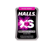 HALLS XS Hols Sugar-free Mini Cola Ice Hockey Mint Throat Lozenges from Thailand, Refreshing and invigorating 15g portable thumbnail 3
