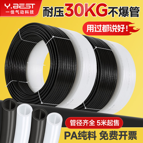 PA6尼龙高温高压力气管油管硬管