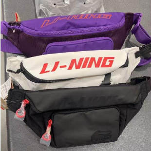 ABDV073 运动休闲单肩胸包斜挎包收纳包腰包 李宁2024新款 男女同款