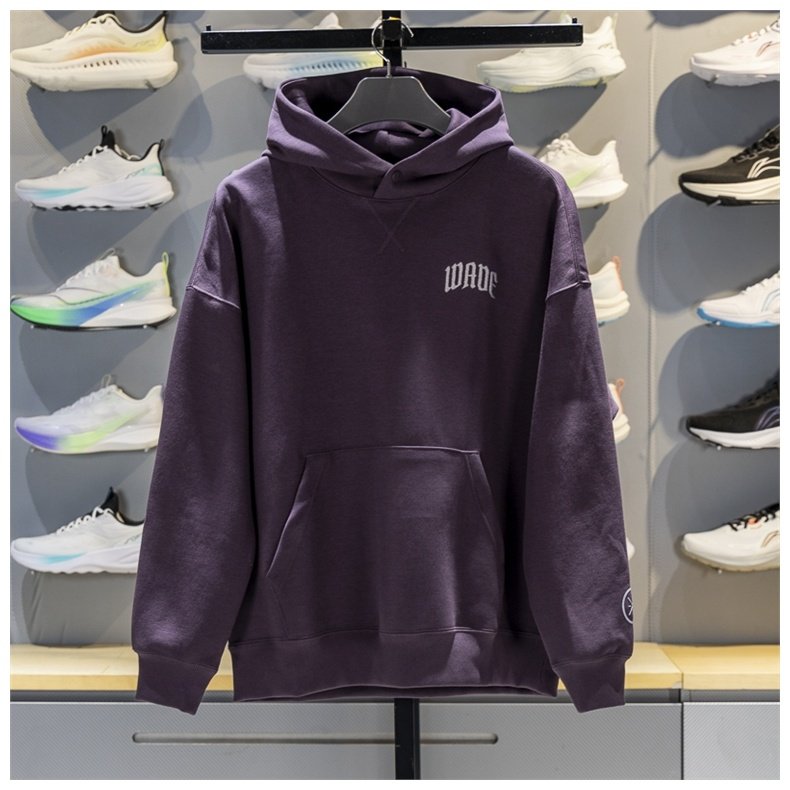 李宁2025冬季新款韦德系列男子百搭保暖宽松套头连帽卫衣AWDV727,运动服/休闲服装,运动茄克/外套,淘宝优惠券,粉丝福利购,淘宝优惠卷