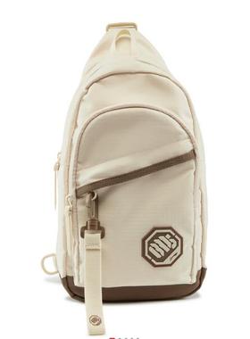 李宁胸包2025春季新款男女同款运动生活休闲单肩包斜跨包ABDV061