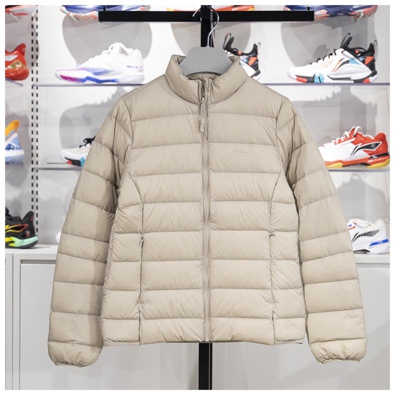 李宁羽绒服女子短款24冬季保暖鸭绒立领女士运动上衣外套AYMU112,运动服/休闲服装,运动羽绒服,淘宝优惠券,粉丝福利购,淘宝优惠卷