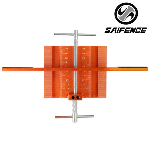储物柜门安装打孔固定夹 陈列柜打孔器 直角夹Cabinet Door Jig