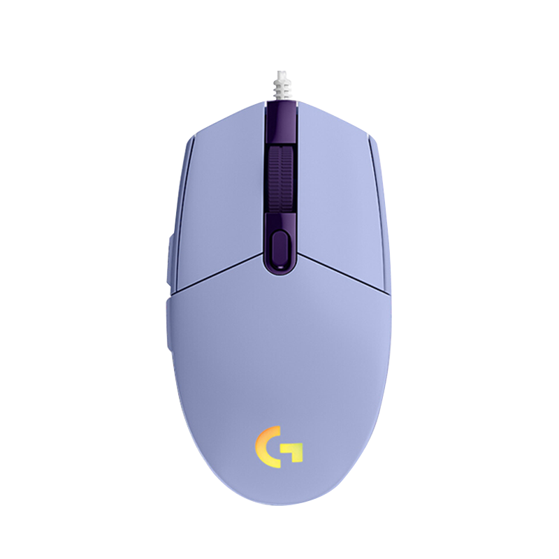 國行羅技g102二代游戲鼠標有線rgb背光吃雞專用luoj電競宏編程