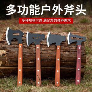 新款多功能锻打小斧头伐木便携木工砍树劈柴砍骨露营开山工艺板斧