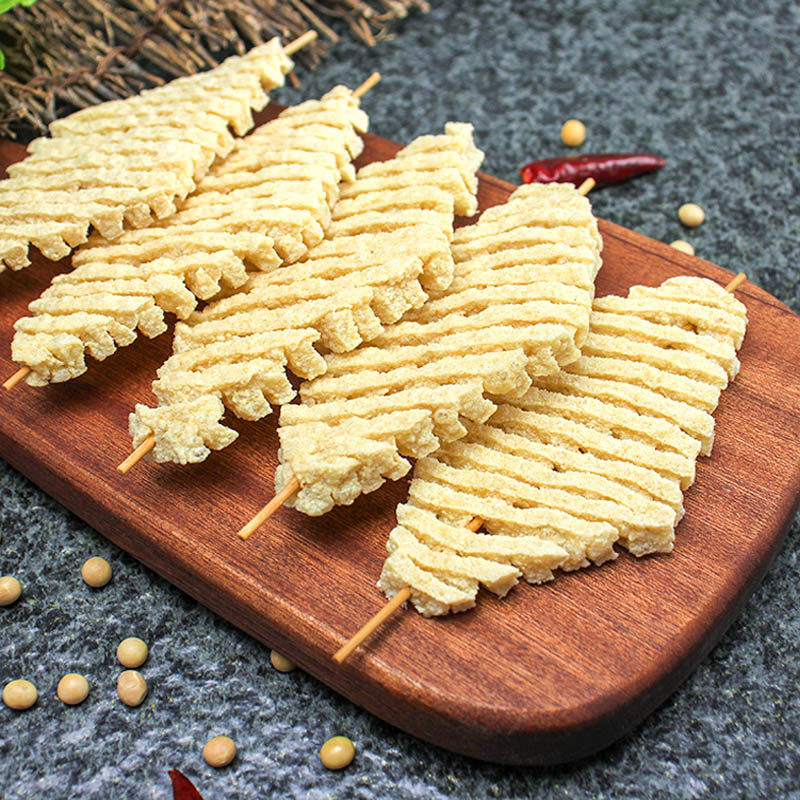 山西豆腐串干串商用麻辣烫水煮串串香鸡汁兰花豆干关东煮火锅整箱