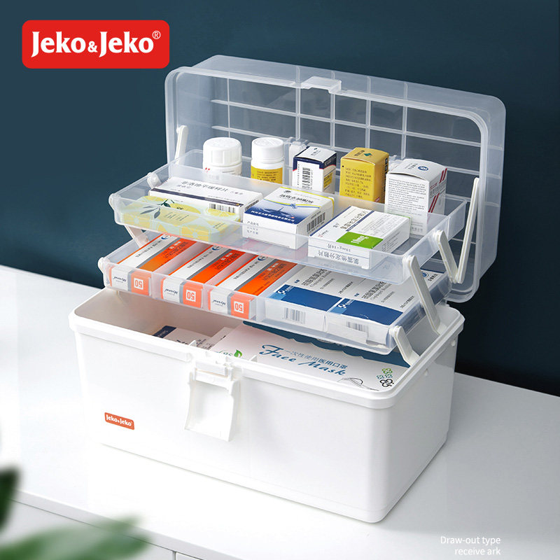 Hộp Thuốc Nhỏ Gia Dụng Hộp Đựng Khẩn Cấp Tiện Mang Theo Ký Túc Xá Học Sinh Cỡ Nhỏ Nhiều Tầng Kèm Thuốc Cấp Cứu Y Tế Gia Dụng