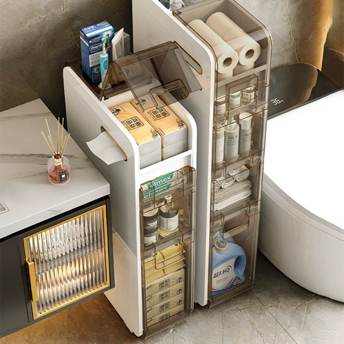 Ванная комната, туалет для ванной комнаты, туалет, стиральная машина шкафа, полка туалета, шкаф для хранения швов приземлился