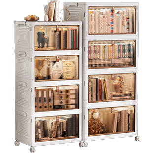 自由组合书架立柜储物柜楼梯下储物柜书柜杂志柜书柜楼梯间收纳柜