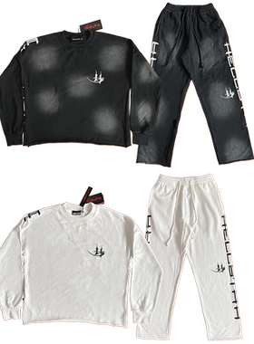 Hellstar Studios Sports Gel Pants 纯棉简约休闲卫衣长裤套装