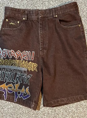 Travis Scott  Utopia Shorts 牛仔短裤