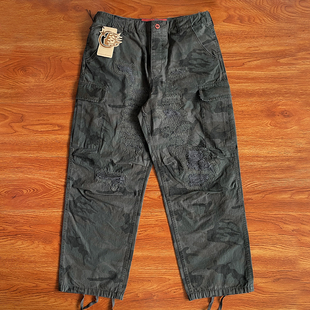 Hellstar Studios Capsule 11Camo Cargo Shorts刺绣工装裤