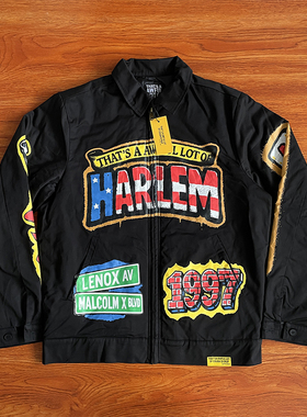 That's A Awful Lot of Cough Syrup 潮流美式印花翻领夹克外套