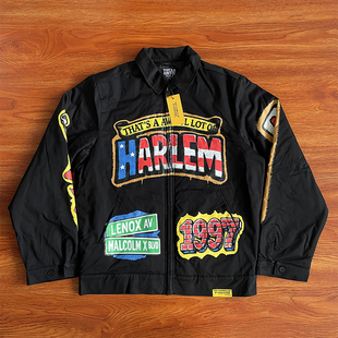 Awful Lot 潮流美式 印花翻领夹克外套 Syrup Cough That