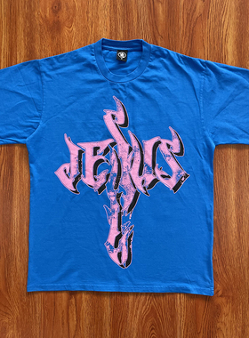 Hellstar Studios T-shirt 欧美潮牌纯棉印花男女宽松短袖T恤 夏