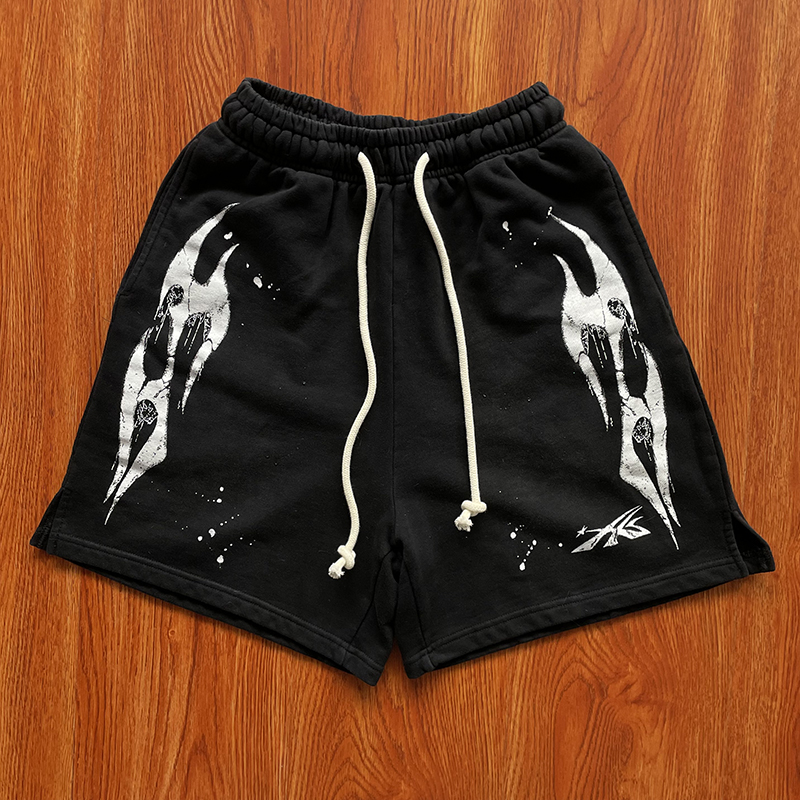 Hellstar Studios Sports Flame Shorts 休闲运动男女洗水短裤