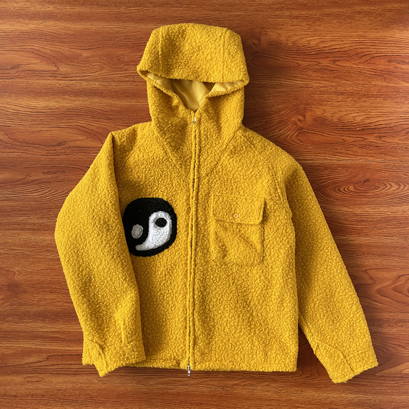 CPFM.XYZ Fuzzy Balance Jacket 太极刺绣男女连帽外套