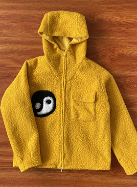 CPFM.XYZ Fuzzy Balance Jacket 太极刺绣男女连帽外套