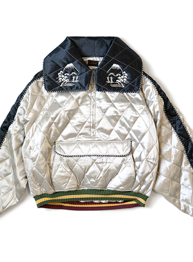 Kapital Kountry Hoodie Jakcet 横须贺地图刺绣套头卫衣夹克