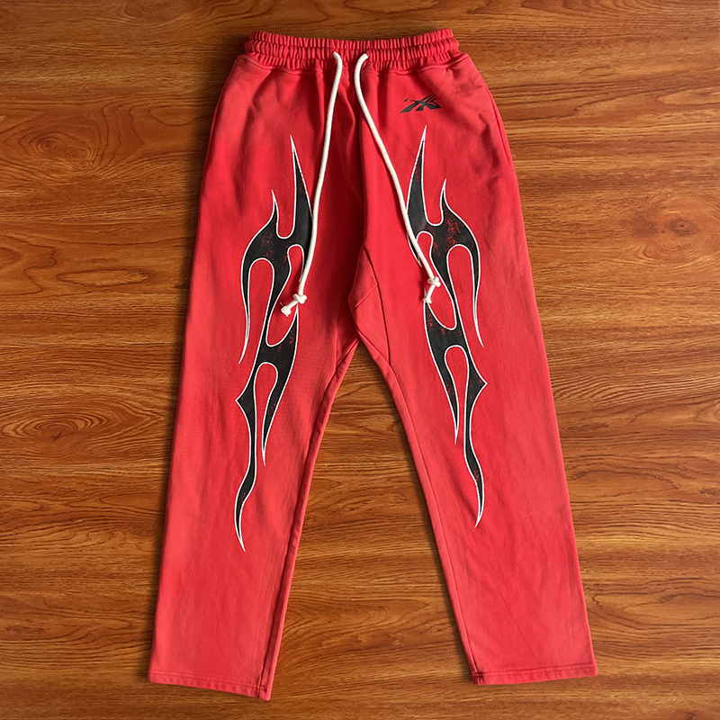 Hellstar Studios Sports Gel Pants 男女纯棉高街风休闲运动长裤