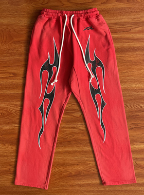 Hellstar Studios Sports Gel Pants 男女纯棉高街风休闲运动长裤