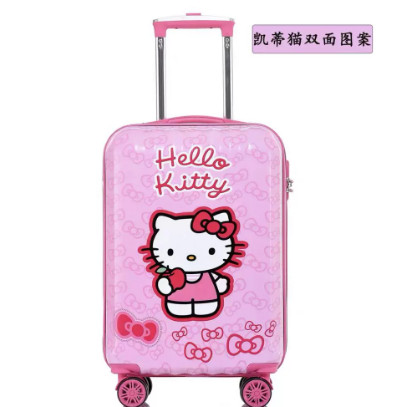 哆啦麦吉儿童行李箱kitty猫儿童拉杆箱公主儿童拉杆箱定制logo男