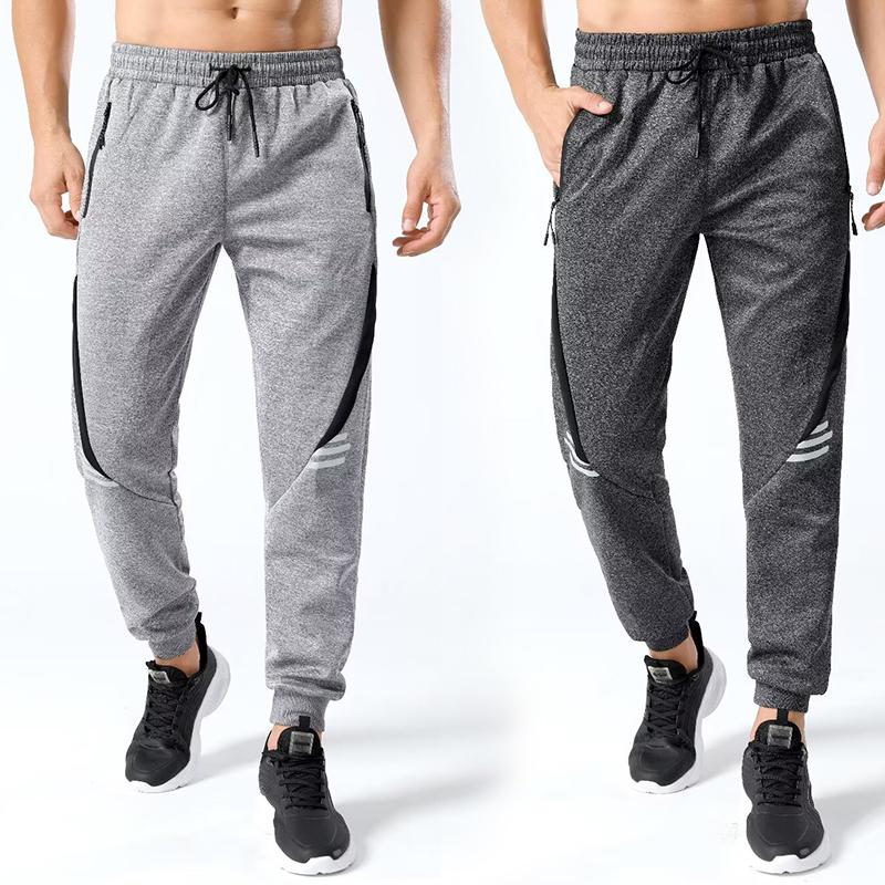 运动裤春秋款健身裤足球训练裤运动长裤男速干收小腿透气跑步长裤