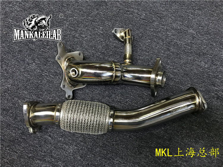 本田飞度GK5改装升级MKL直通 300钼头段 三元催化头段 1.5L专用