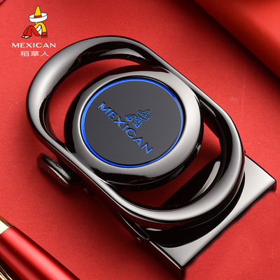 自动扣头皮带扣稻草人