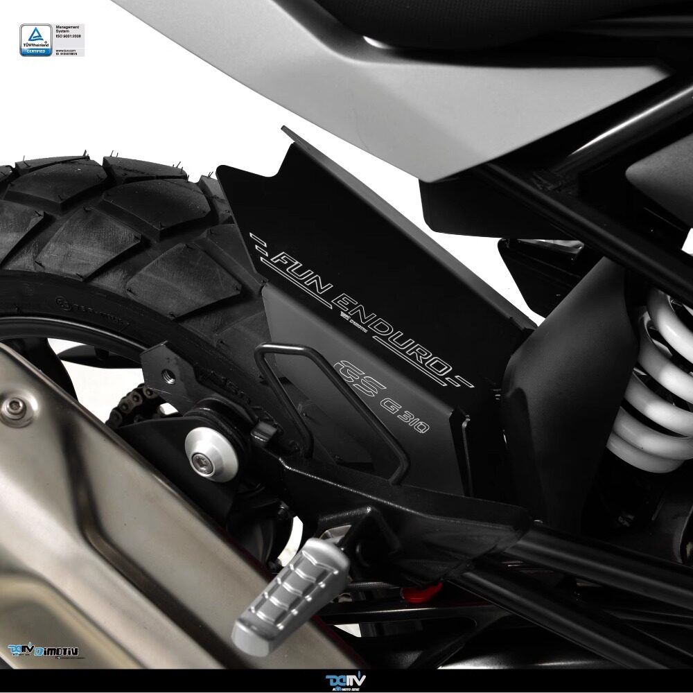 德国Dimotiv 适用BMW宝马 G310GS 后轮铝合金加长挡泥板DMV - 实物图